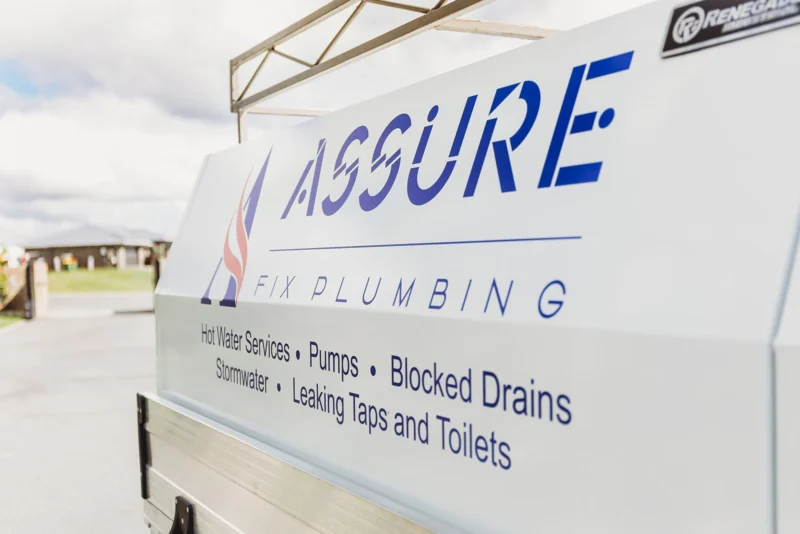 assure fix plumbing van