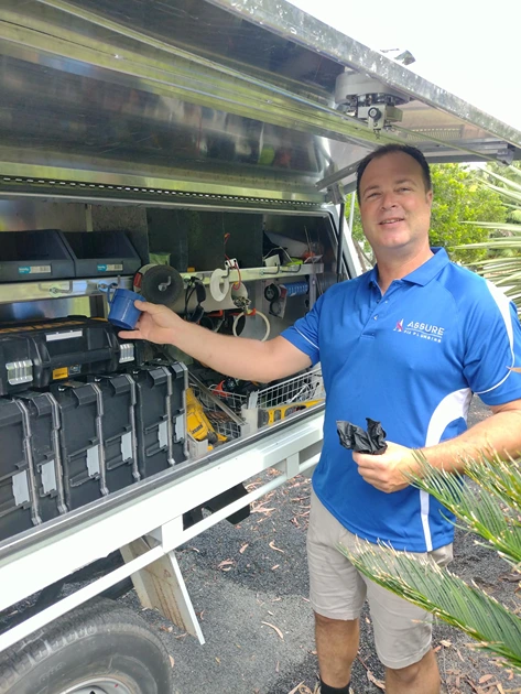 Assure Fix plumber performing plumbing maintenance in Ipswich