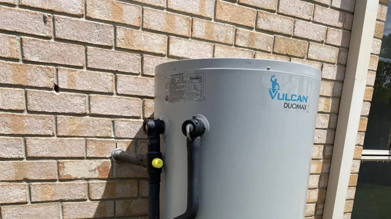 Efficient Hot Water System Installation Outside Ipswich Home