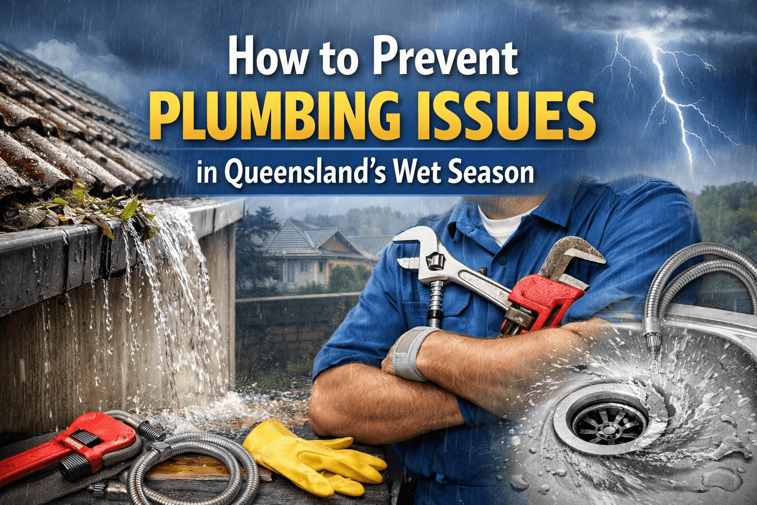 How to Prevent Plumbing Issues in Queensland’s Wet Season